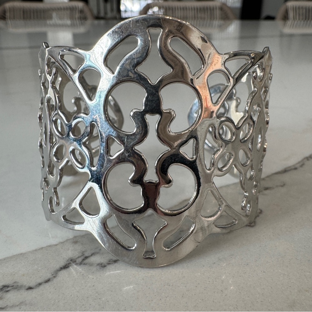 Silver‎ Cuff Bracelet